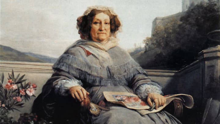 Portrait of Madame Clicquot.