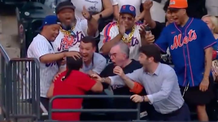 This kid will never forget this moment. 