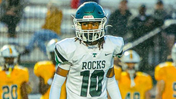 Louisville (Ky.) Trinity safety Elijah Burns-Crump Louisville (Ky.) Trinity safety Elijah Burns-Crump