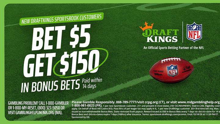Get $150 in bonus bets with this DraftKings promo code offer for NFL Week 3, including Bills-Chargers and Cowboys-Ravens. Get $150 in bonus bets with this DraftKings promo code offer for NFL Week 3, including Bills-Chargers and Cowboys-Ravens.