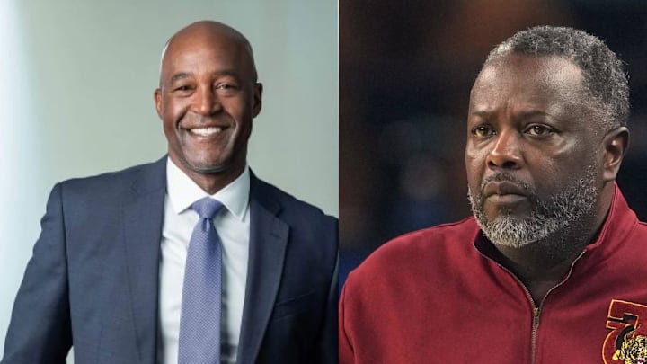 Dr. F. Dubois Bowman, PH.D and Coach Benjy Taylor