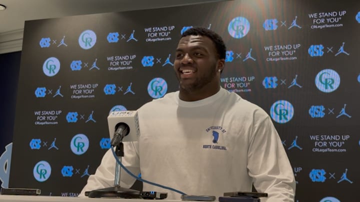 North Carolina DL CJ Mims North Carolina DL CJ Mims