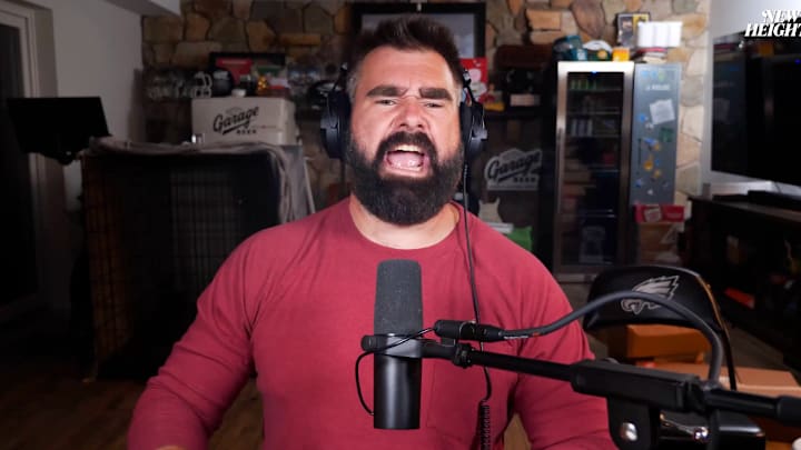 Jason Kelce is so happy for his brother, Travis Kelce, and Taylor Swift on their engagement. 