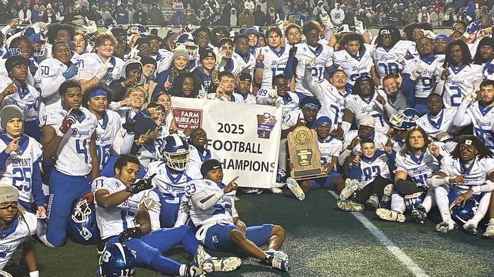 The chase is underway for 2026 high school football state championships. Follow the action with every bracket and every score. The chase is underway for 2026 high school football state championships. Follow the action with every bracket and every score.
