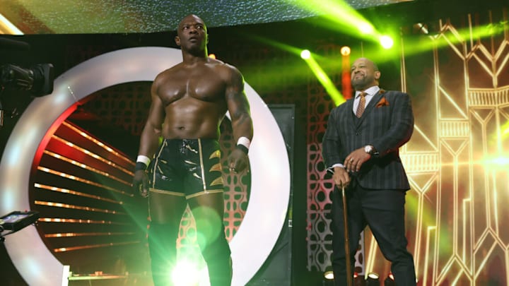 Shelton Benjamin [L] and MVP [R]