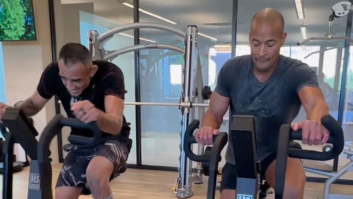 Tony Ferguson and David Goggins