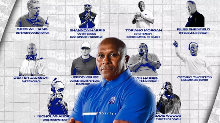 Reggie Barlow Unveils His Dream Team: Tennessee State's New Coaching Staff