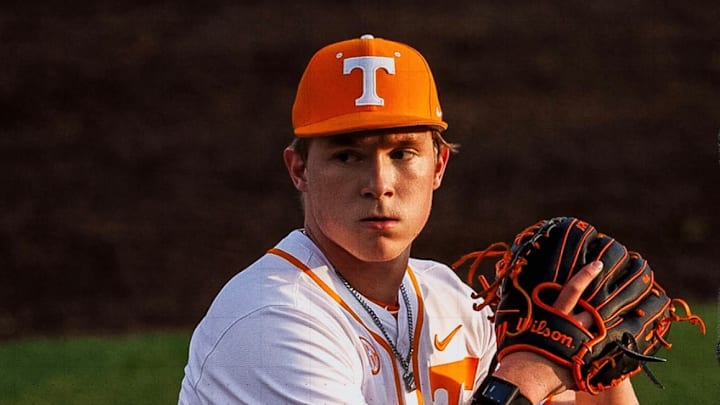 Tennessee SEC pitcher of the year Liam Doyle