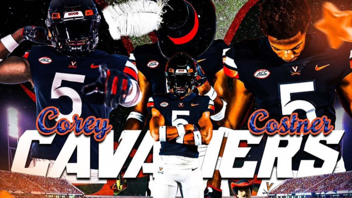 Three-star athlete Corey Costner announces his commitment to Virginia football, picking the Cavaliers over 13 other Power Four programs.