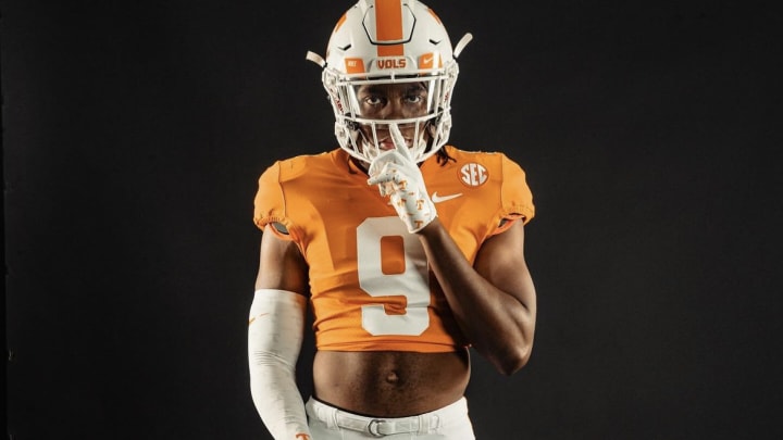 2025 4-star LB Christian Gass during his official visit to Tennessee. (Photo courtesy of Christian Gass)