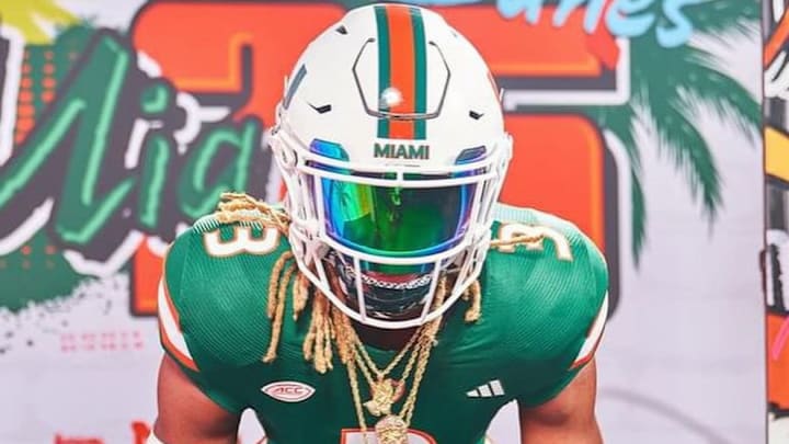 Timothy Merritt on his Miami Hurricanes visit.