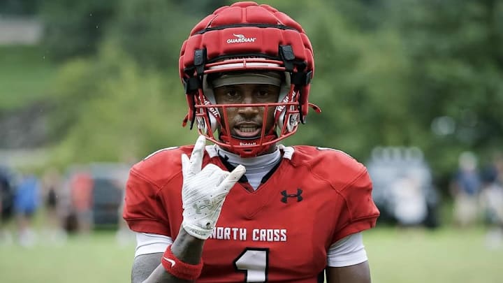 Jaziel Hart in his North Cross uniform