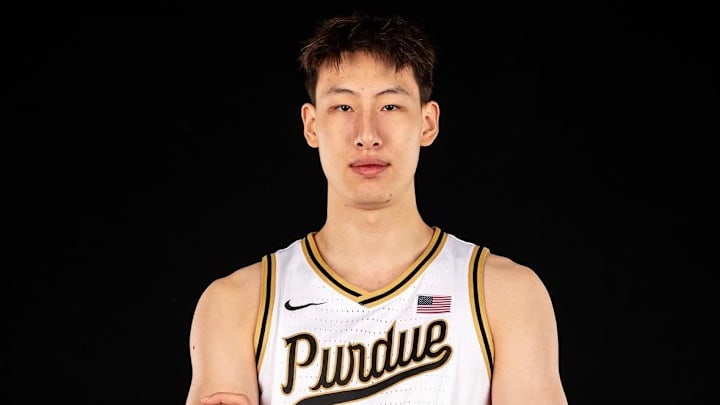 Incoming Purdue center Sinan Huan Incoming Purdue center Sinan Huan