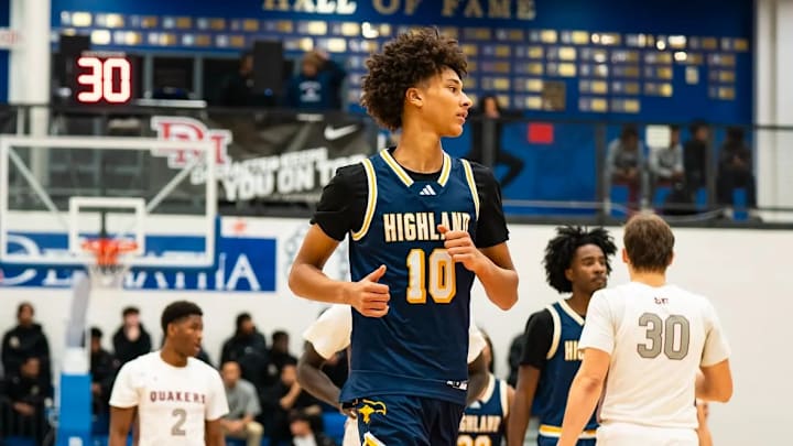 Nate Ament of Highland High School