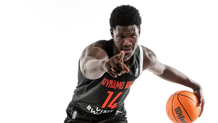 NBA Academy Africa forward Mouhamed Camara NBA Academy Africa forward Mouhamed Camara