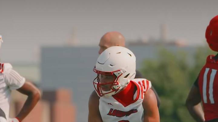 Louisville wide receiver TreyShun Hurry Louisville wide receiver TreyShun Hurry