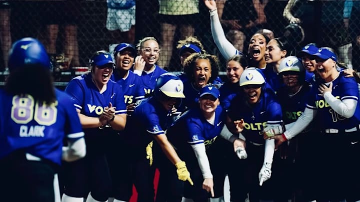 Sam Landry uses ASL to communicate with her family and teammates. Sam Landry uses ASL to communicate with her family and teammates.