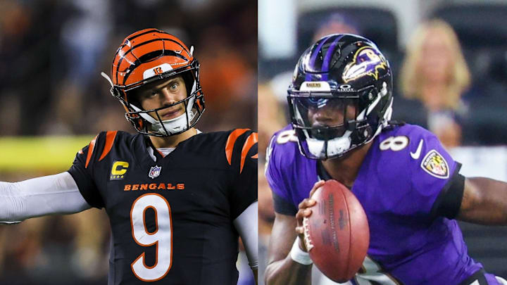 Lamar Jackson, Joe Burrow Lamar Jackson, Joe Burrow