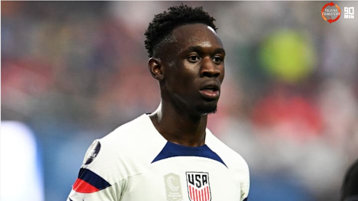 Folarin Balogun in action for the United States of America