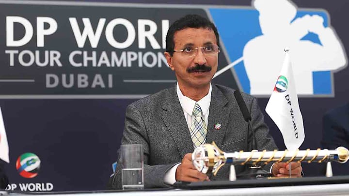 Sultan Ahmed Bin Sulayem, shown here at a press conference in 2015.
