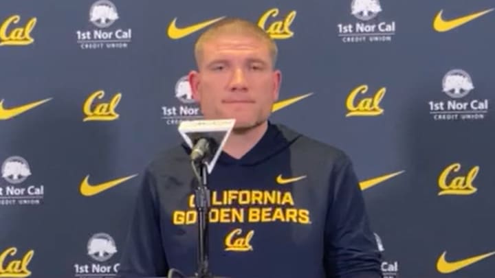 Cal head coach Tosh Lupoi