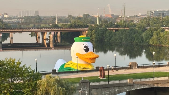 Welcome to the Big Ten, Oregon Ducks. Welcome to the Big Ten, Oregon Ducks.