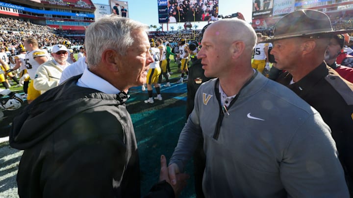 Vanderbilt football fell to Iowa in the ReliaQuest Bowl a season ago, which Clark Lea still remembers as he evaluates how he'll approach next postseason.