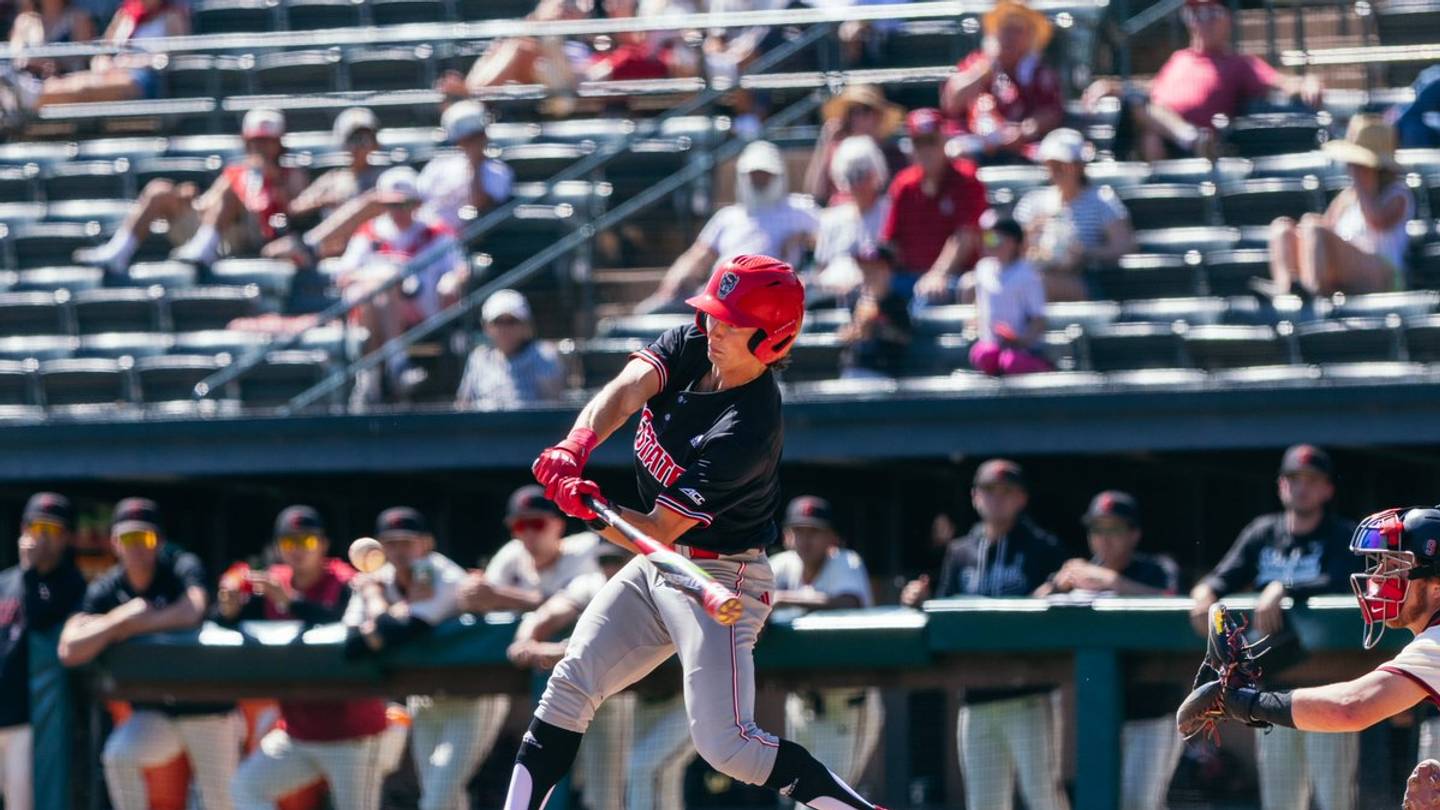 Wolfpack Can't Outlast Stanford, Loses Series: Stats and Observations
