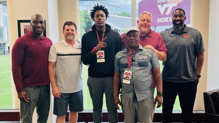 Virginia Tech commit Zeke Chinwike Virginia Tech commit Zeke Chinwike