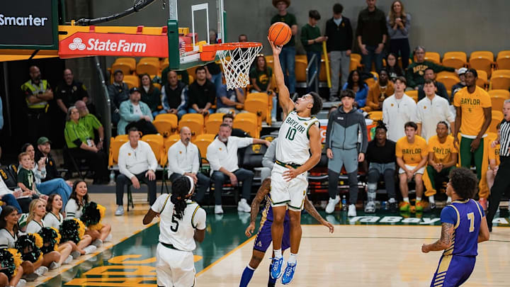 Isaac Williams with the lay-up in the second-half.