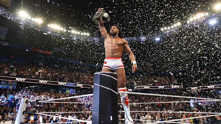 Trick Williams wins the NXT Heavyweight Championship on NXT's debut on CW. 