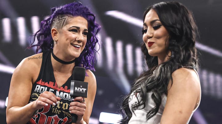 Bayley confronts Roxanne Perez on NXT