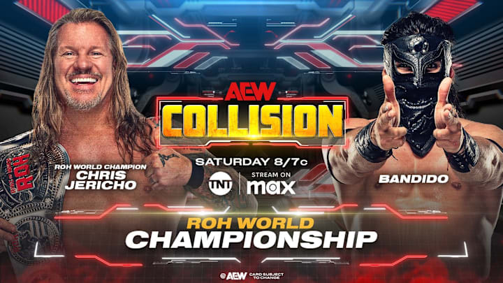 Did Chris Jericho hang on to the ROH World Championship on Collision? Did Chris Jericho hang on to the ROH World Championship on Collision?