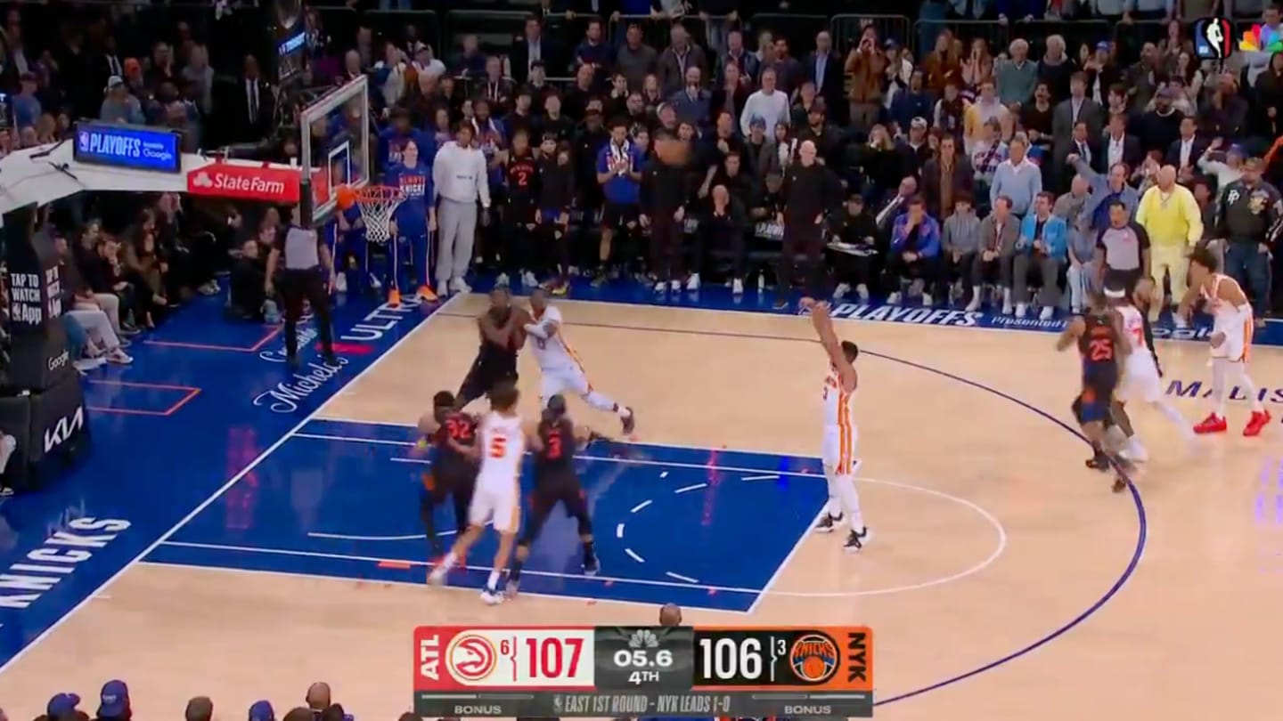 NBC’s Broadcast Made a Brutal Timeout Mistake in Final Seconds of Knicks’ Loss to Hawks