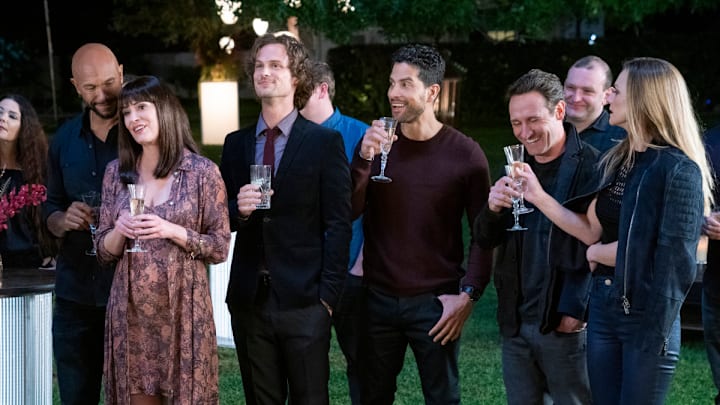"And in the End" -- Following an explosive face-to-face encounter with Everett Lynch, a.k.a. "The Chameleon," Dr. Reid suffers from a brain injury and, while experiencing hallucinations, is visited by ghosts from his past. Also, the BAU makes a shocking discovery about Lynch that affects Rossi personally, and the entire BAU team comes together to celebrate Rossi's retirement, on the series finale of CRIMINAL MINDS, Wednesday, Feb. 19 (10:00-11:00 PM, ET/PT) on the CBS Television Network. Written