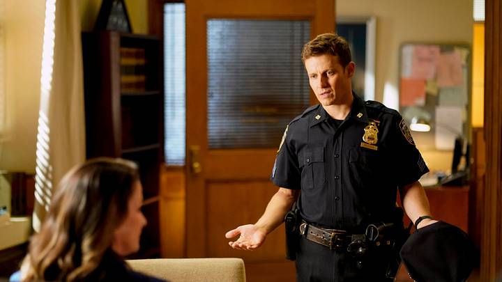 Blue Bloods Will Estes as Jaime Reagan in "Behind the Smile."