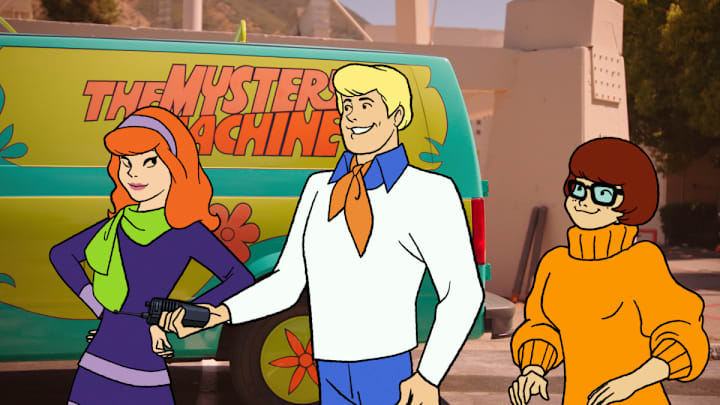 Pictured (L-R): Daphne, Fred, and Velma in Scooby-Doo, Where Are You Now!