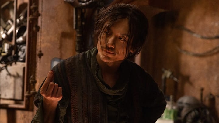 Star Wars: The Acolyte Season 1. Qimir (Manny Jacinto). Image Credit: StarWars.com