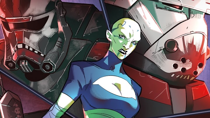 Star Wars: Hyperspace Stories: The Bad Batch — Ghost Agents #4 from Dark Horse Comics featuring Asajj Ventress. Image Credit: StarWars.com
