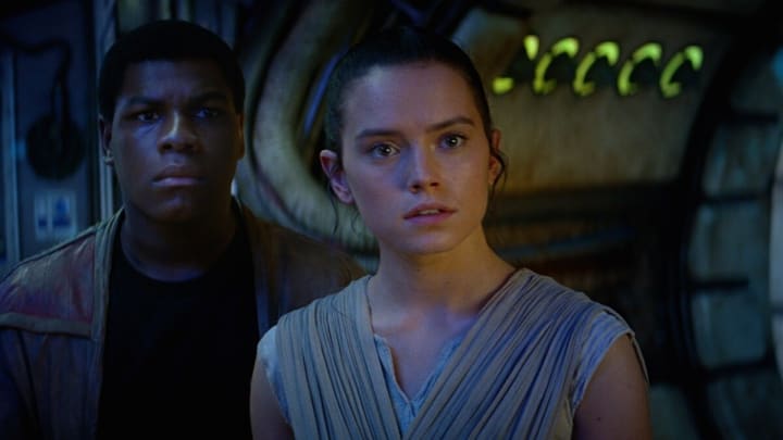Star Wars: Episode VII - The Force Awakens with the ex-stormtrooper Finn and Rey. Image Credit: StarWars.com