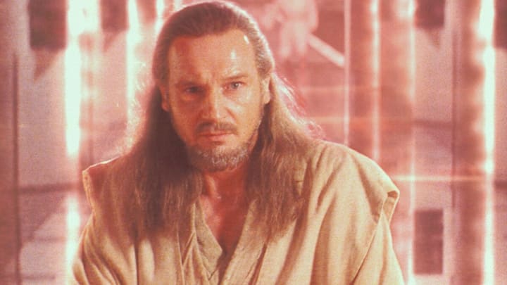 Star Wars Episode I: The Phantom Menace. Qui-Gon Jinn (Liam Neeson). Image credit: StarWars.com 