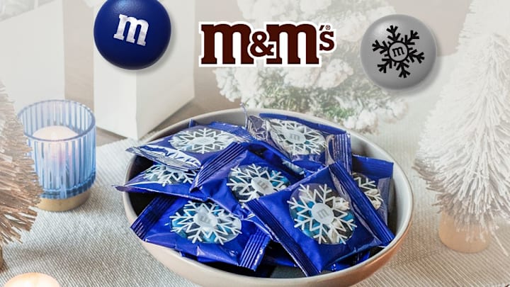 M&M's Snowflake Party Favors 