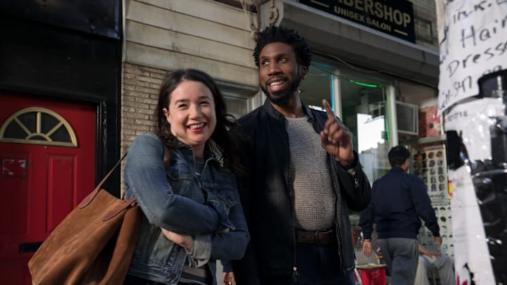 "And the end was violent..."-- Epi# 509 -- Sarah Steele as Marissa Gold and Nyambi Nyambi as Jay Dipersia of the Paramount+ series THE GOOD FIGHT. Photo: Elizabeth Fisher©2021 Paramount+, Inc. All Rights Reserved.