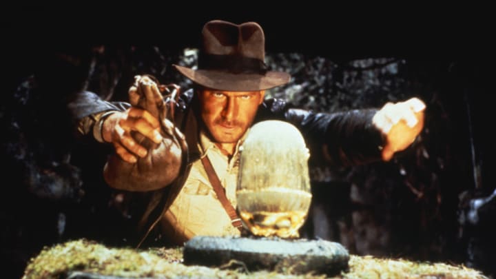 Get ready for edge-of-your-seat thrills in Indiana Jones and the Raiders of the Lost Ark, winner of four Academy Awards¨. Indy (Harrison Ford) and his feisty ex-flame Marion Ravenwood (Karen Allen) dodge booby-traps, fight Nazis and stare down snakes in their incredible worldwide quest for the mystical Ark of the Covenant. Experience one exciting cliffhanger after another when you discover adventure with the one and only Indiana Jones. Indiana Jones and the Raiders of the Lost Ark is one of the