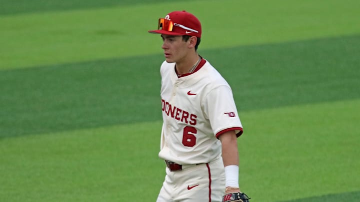 Oklahoma infielder Kyle Branch