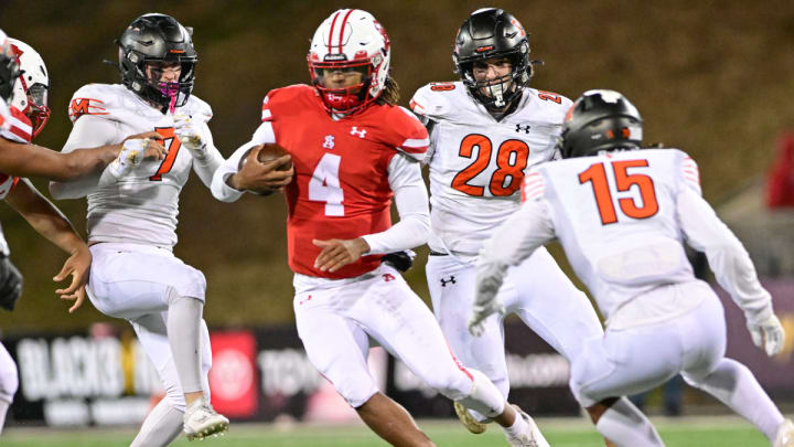 Archbishop Spalding with a victory over McDonogh in the 2023 MIAA A Conference championship game.