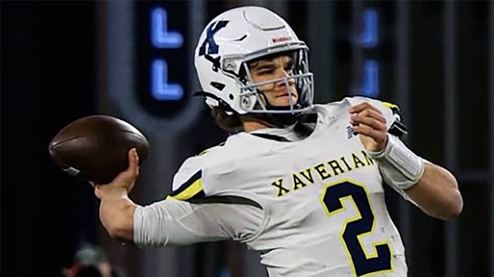Xaverian quarterback Will Wood has flipped his college commitment from Penn State to Boston College. Xaverian quarterback Will Wood has flipped his college commitment from Penn State to Boston College.