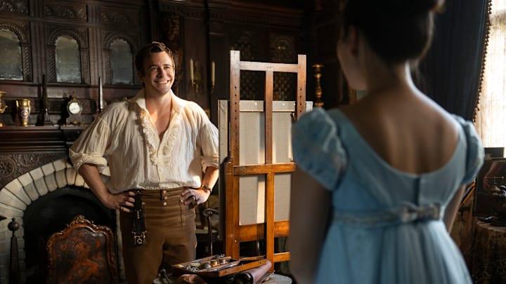 Benedict and Sophie at My Cottage. 