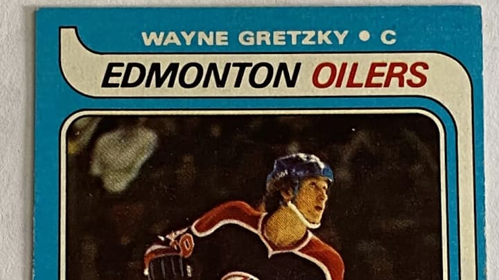 Wayne Gretzky's rookie card was part of the 1979-80 OPC set. 