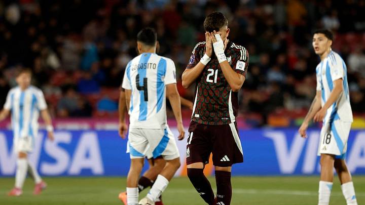 México no pudo superar a Argentina y quedó eliminado del Mundial Sub-20.